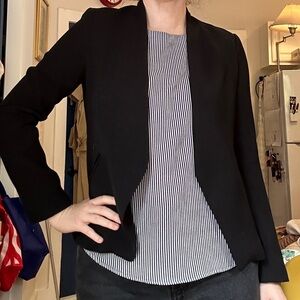 Banana Republic Collarless Blazer